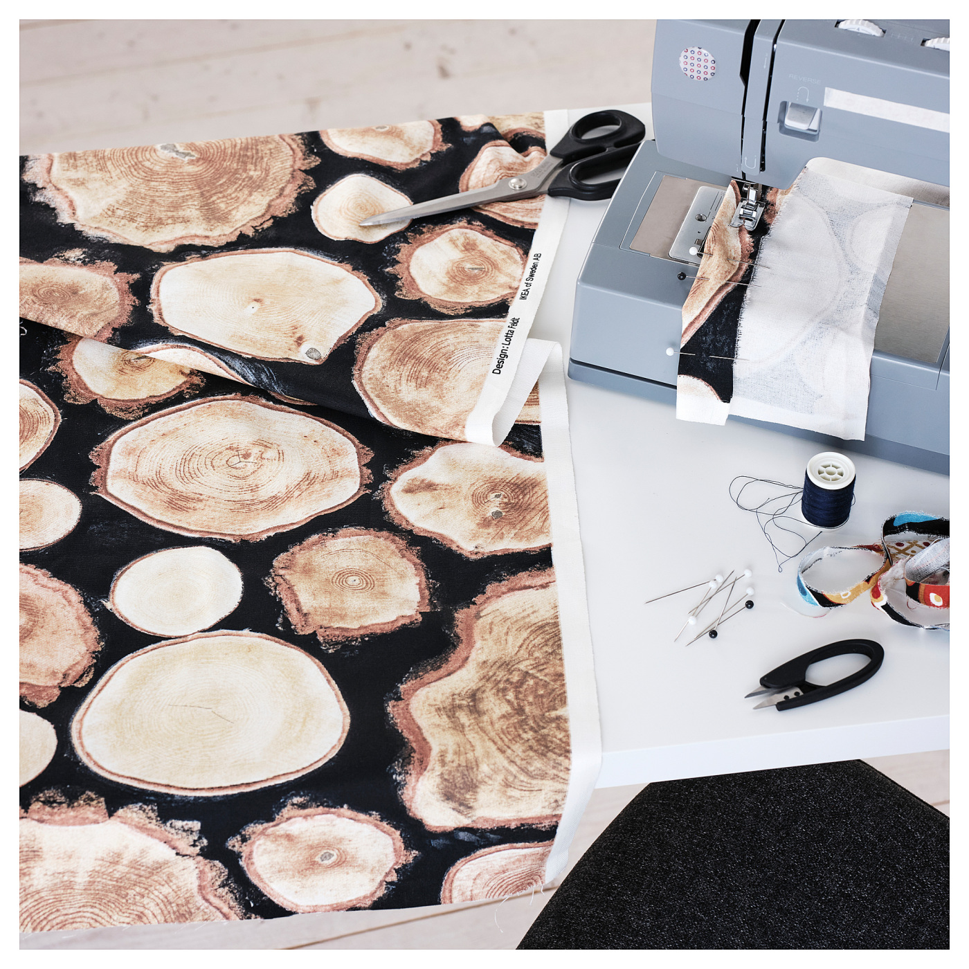 FJÄLLTÄTÖRT pre-cut fabric brown - IKEA