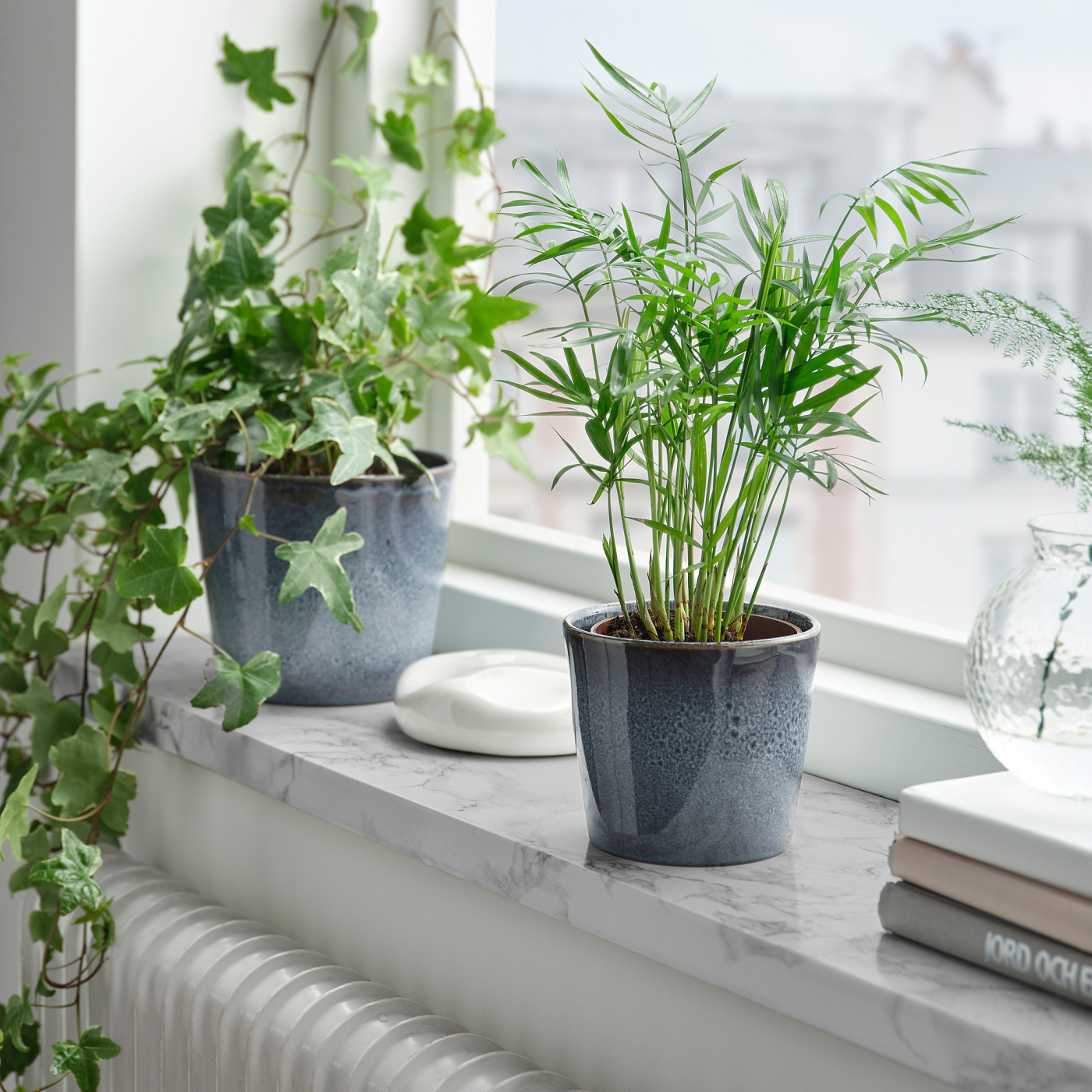 FJÄRILSBUSKE plant pot in/outdoor/blue - IKEA