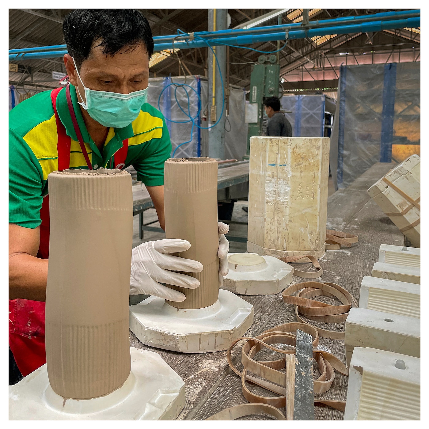 FRÖDD vase dark green - IKEA