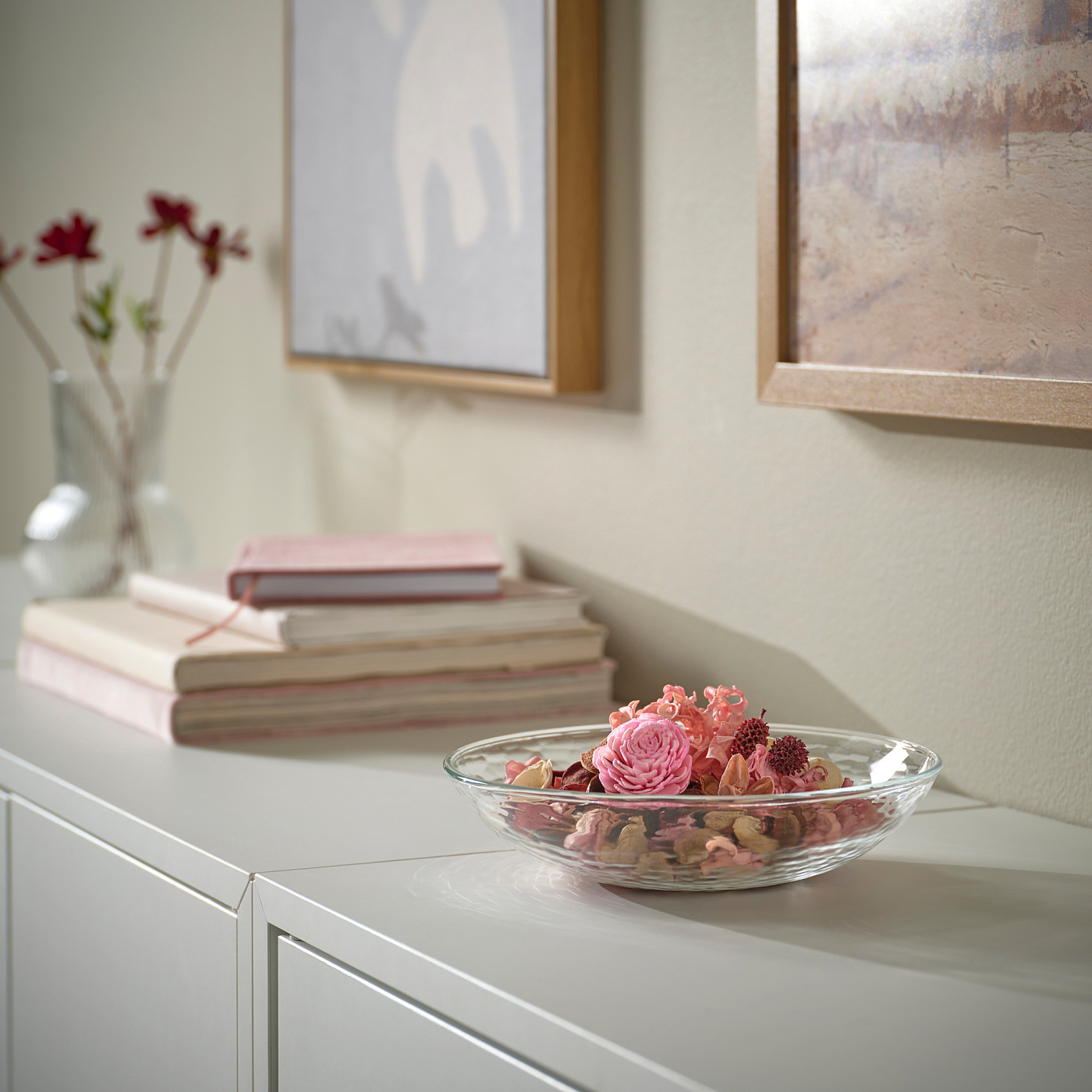 FRÖFINK scented potpourri pink flowers pink - IKEA