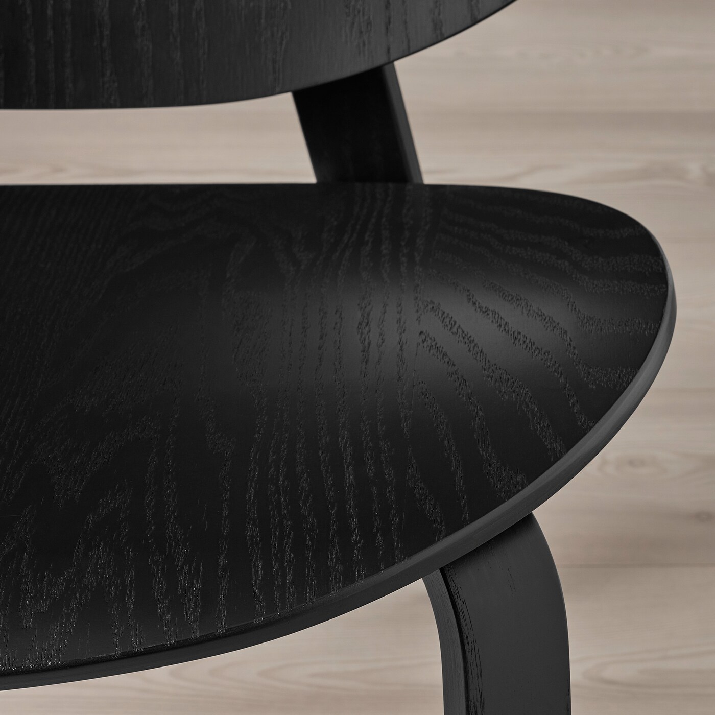 FRÖSET chair, white stained oak veneer - IKEA