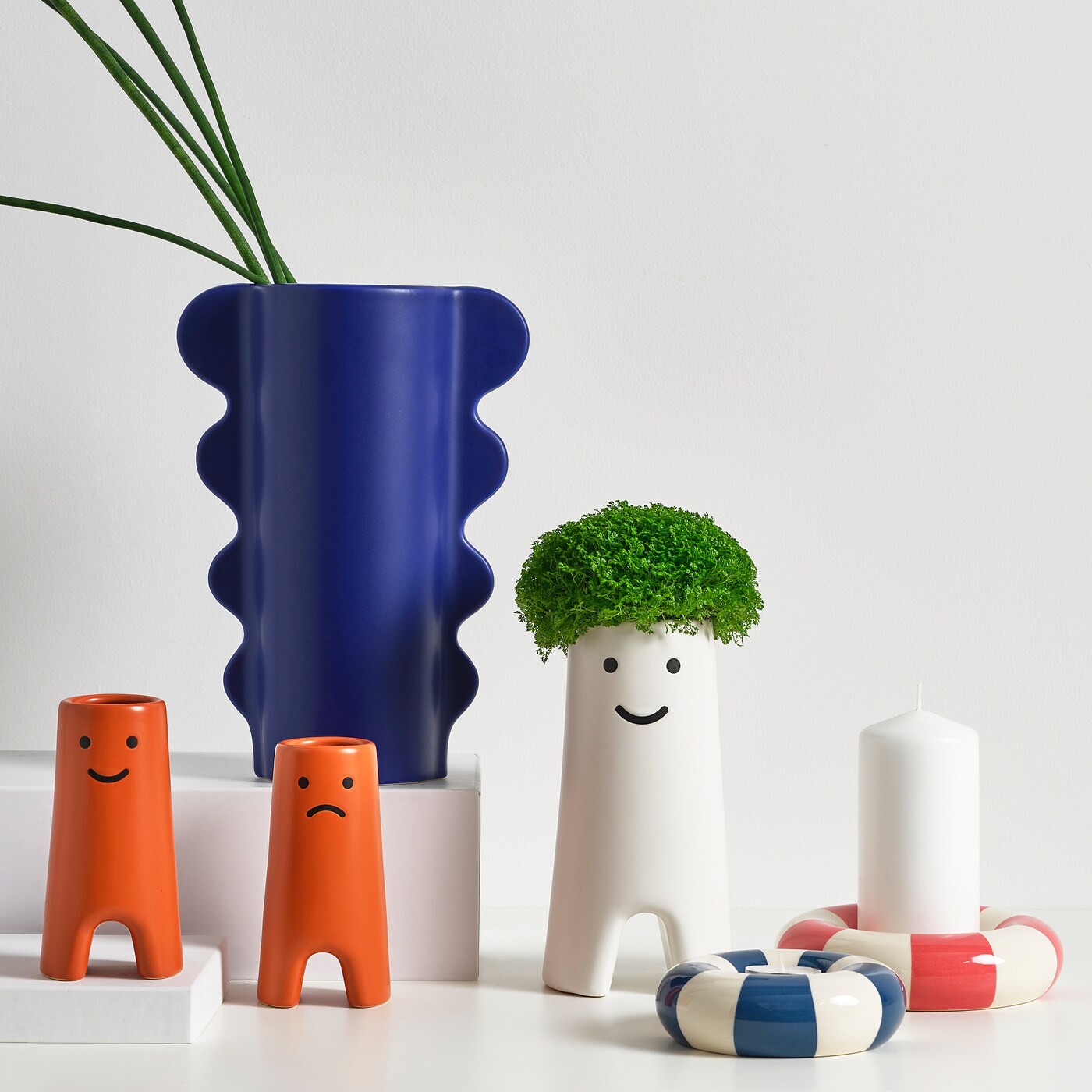 IKEA イケア　フラワーベース　ウェーブ　Skamt 4個セット IKEA イケア フラワーベース ウェーブ Skamt 4個セット IKEA イケア