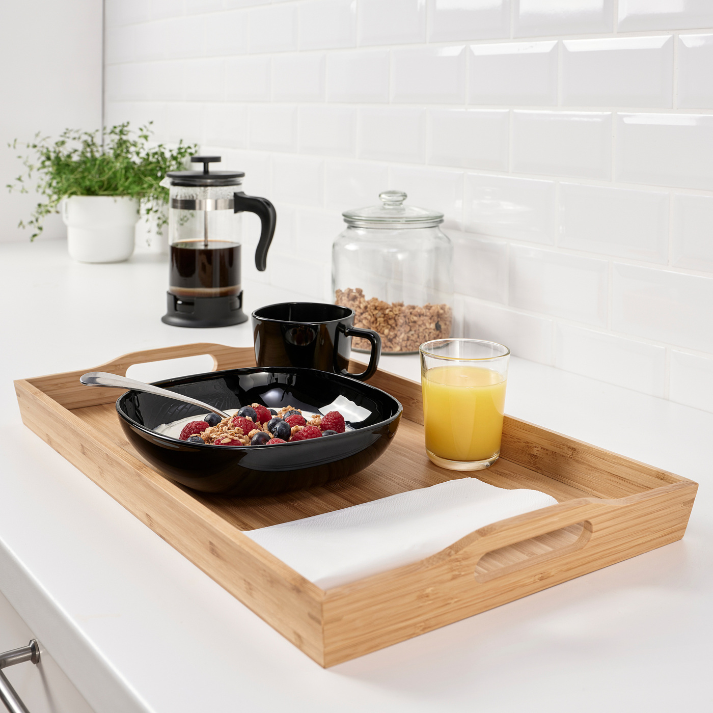 FRUKTSKAL tray bamboo - IKEA