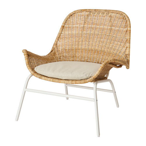 ULRIKSBERG armchair rattan/anthracite - IKEA