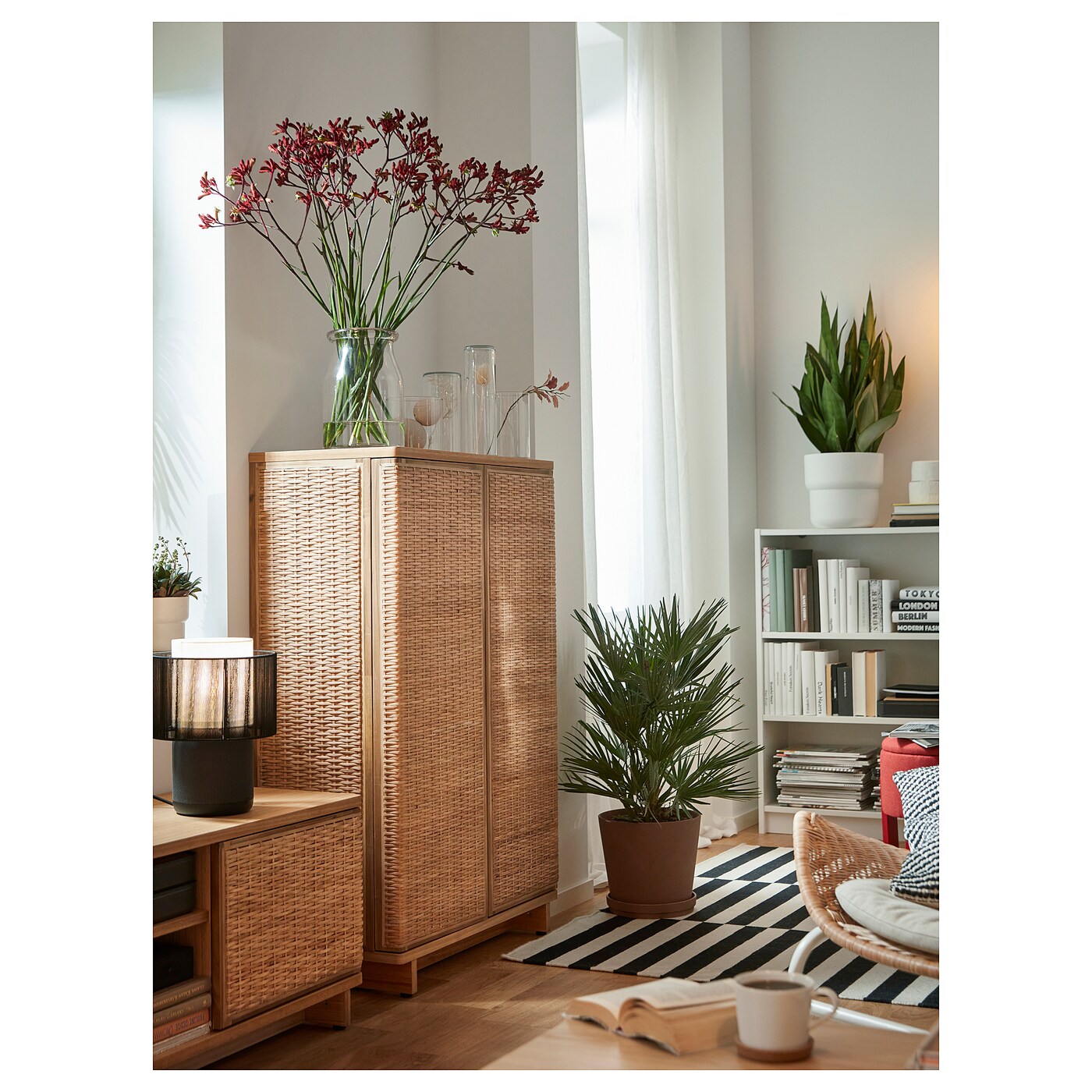 FRYKSAS cabinet rattan IKEA