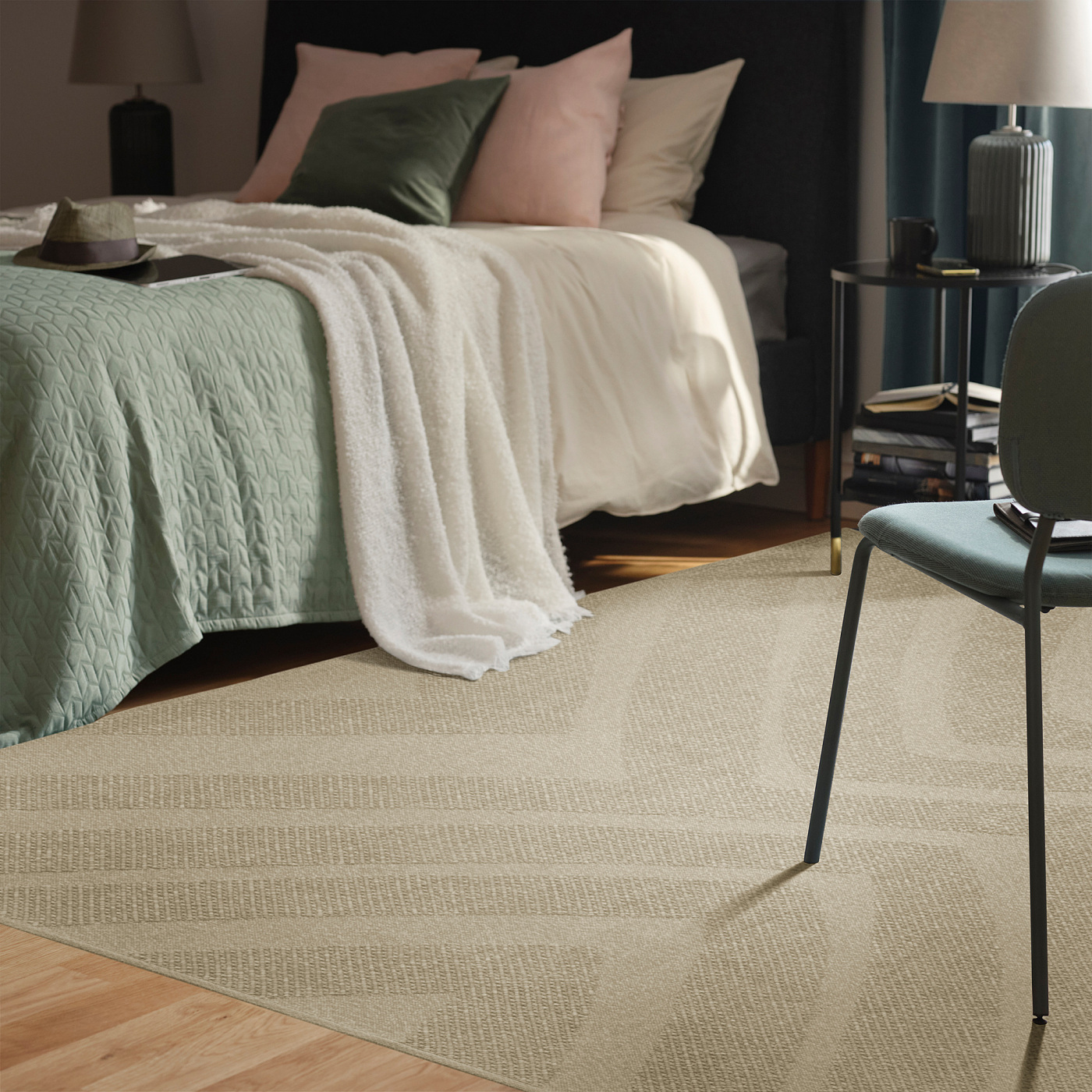 FULLMAKT rug flatwoven, in/outdoor beige/mélange - IKEA