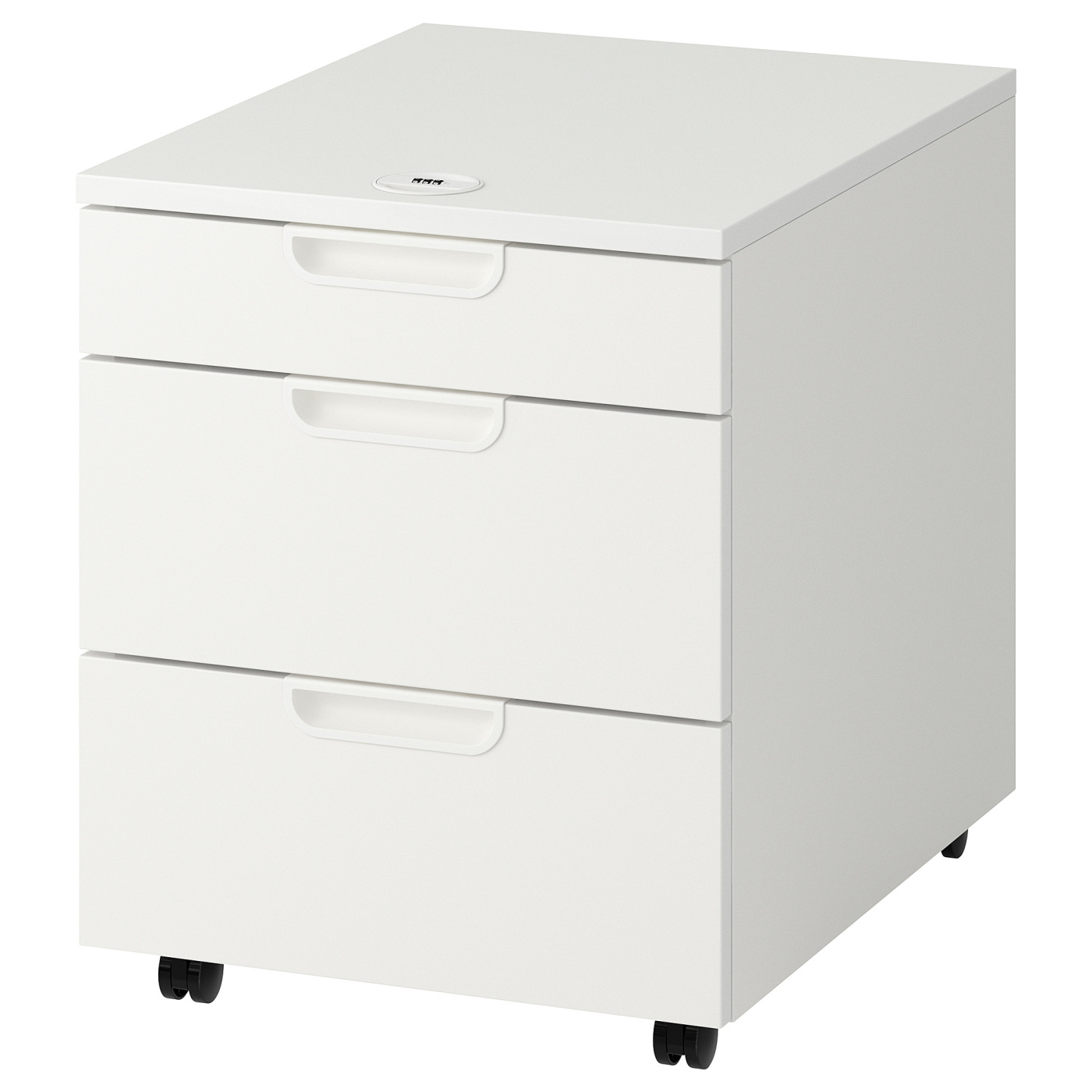 GALANT drawer unit on castors white - IKEA