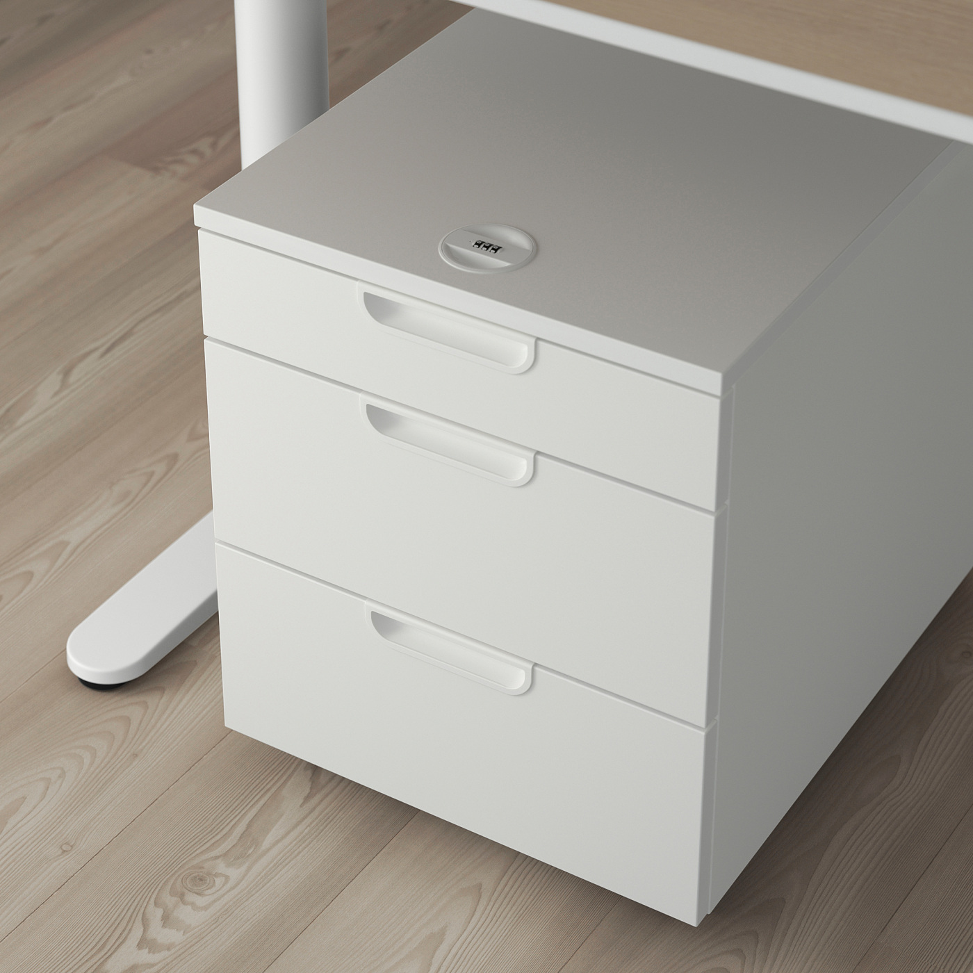 GALANT drawer unit on castors white - IKEA