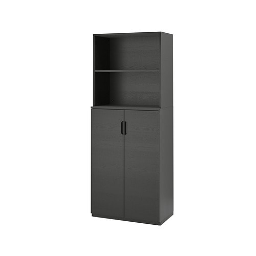 IDÉE STORAGE TALL ブラック　新品 JAYDEN CREATION Franz Black 32 in. Tall 2-Door Accent
