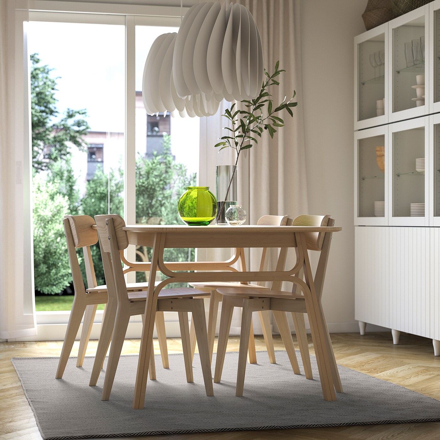 IKEA GÅNGVÄG ゴーングヴェグ ラグ 170cm*240cm GÅNGVÄG rug, flatwoven grey - IKEA
