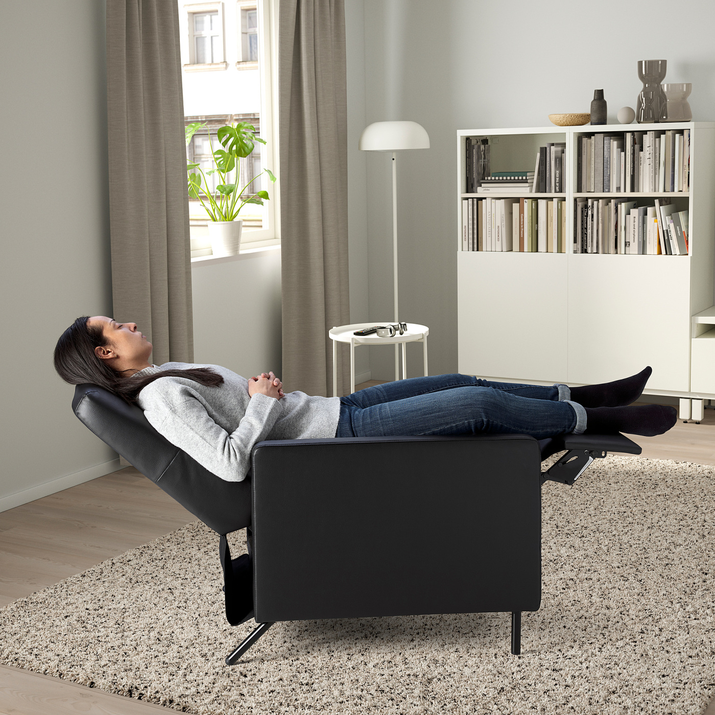 GISTAD recliner Bomstad black - IKEA