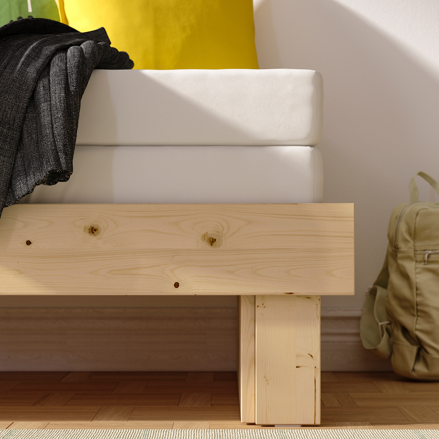 GLAMBERGET extendable bed pine - IKEA