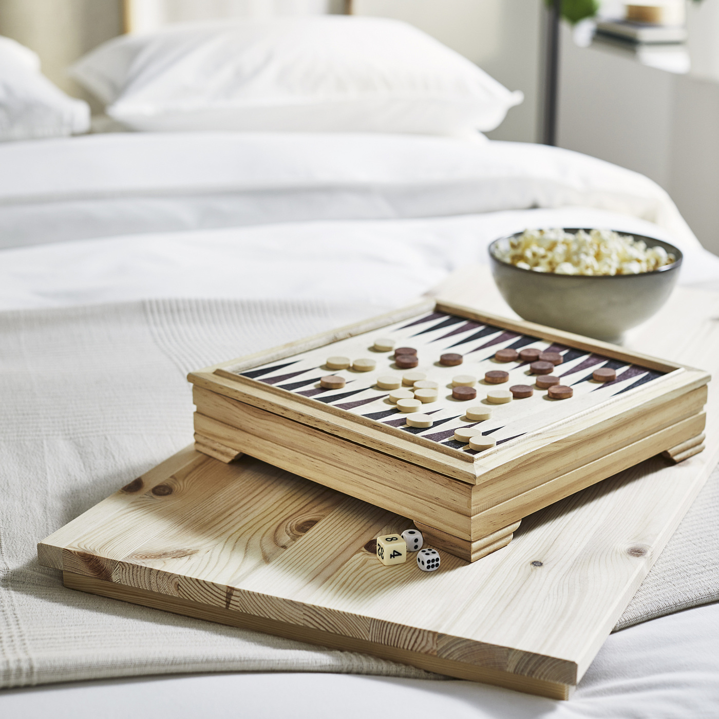 GLAMBERGET extendable bed with storage pine - IKEA