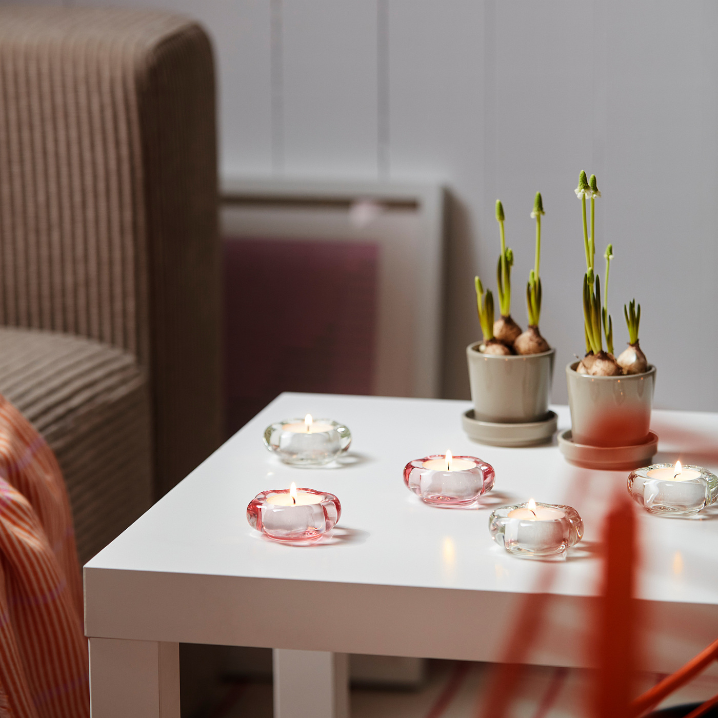 GLIMMA unscented tealight - IKEA