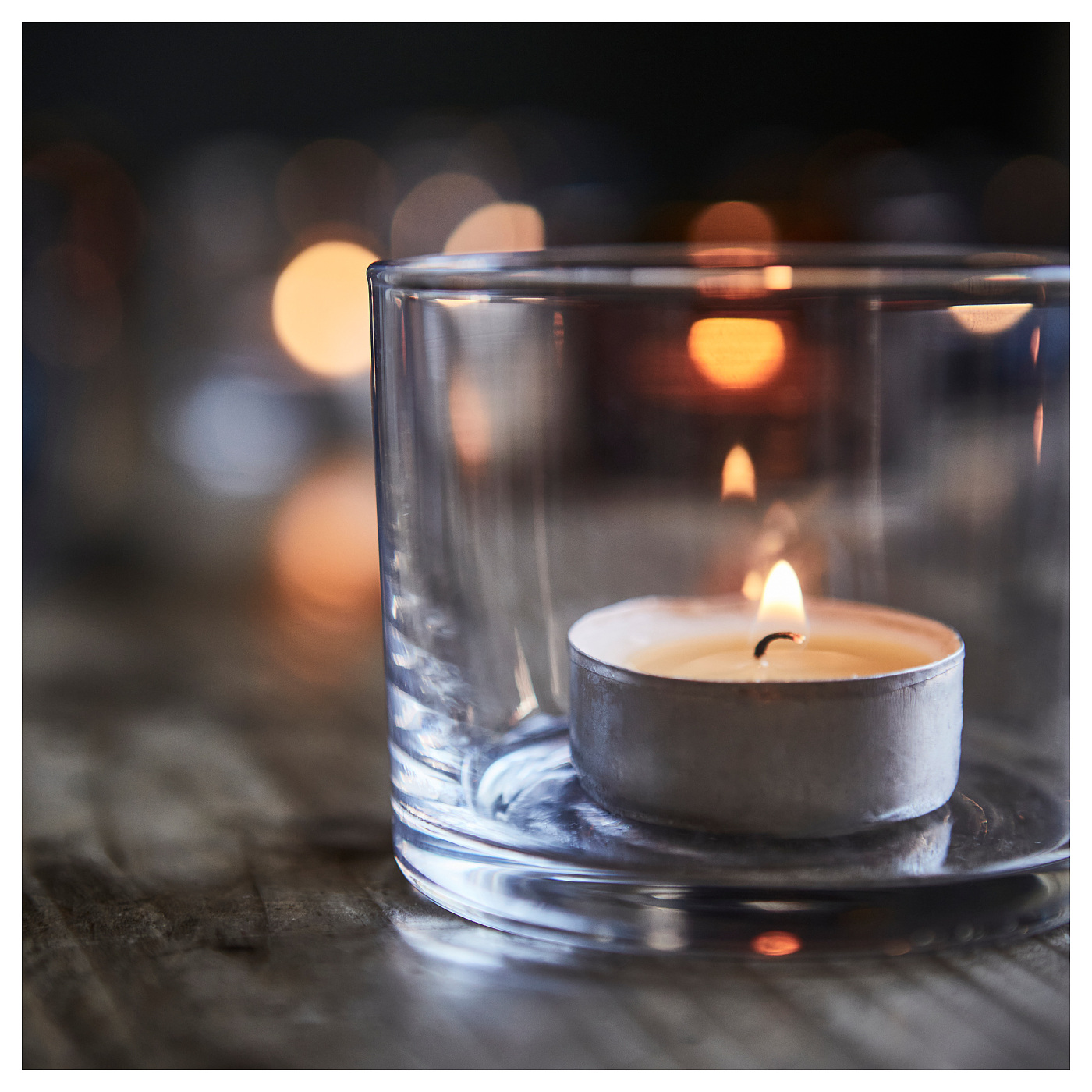 GLIMMA unscented tealight - IKEA