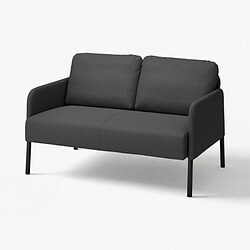 GLOSTAD 2-seat sofa Knisa medium blue - IKEA