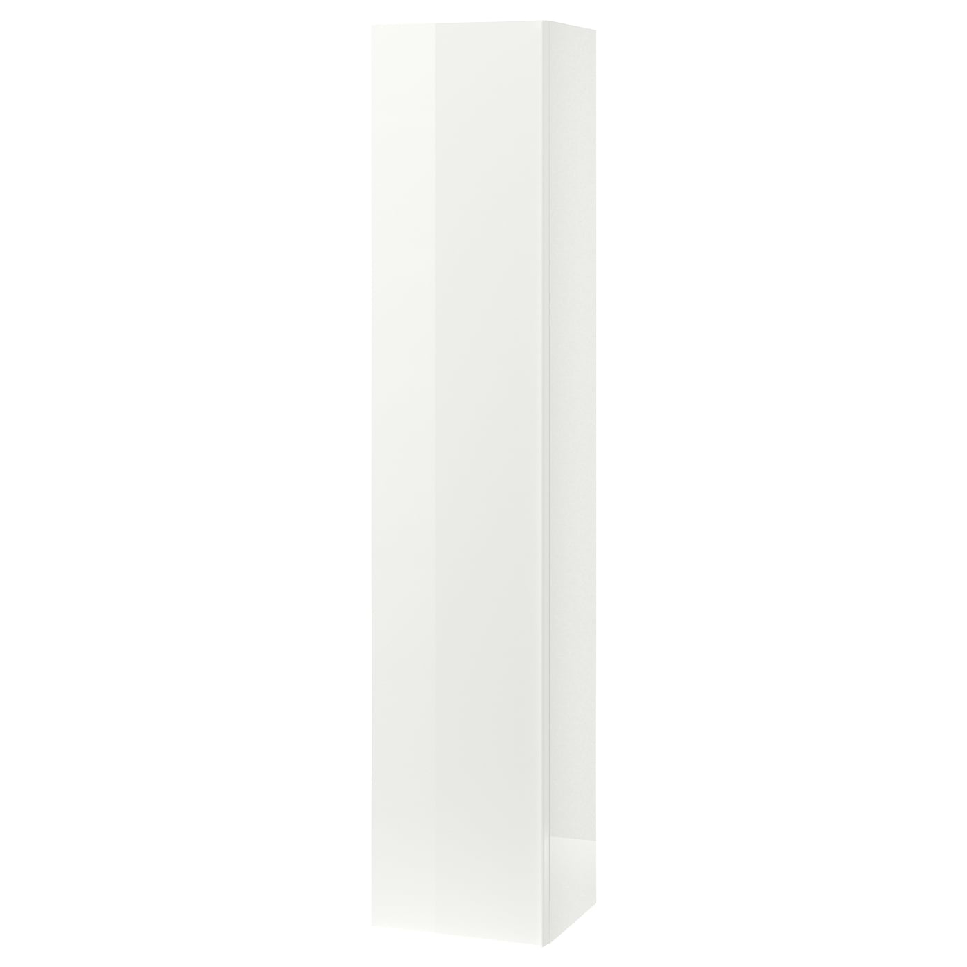 GODMORGON high cabinet high-gloss white - IKEA