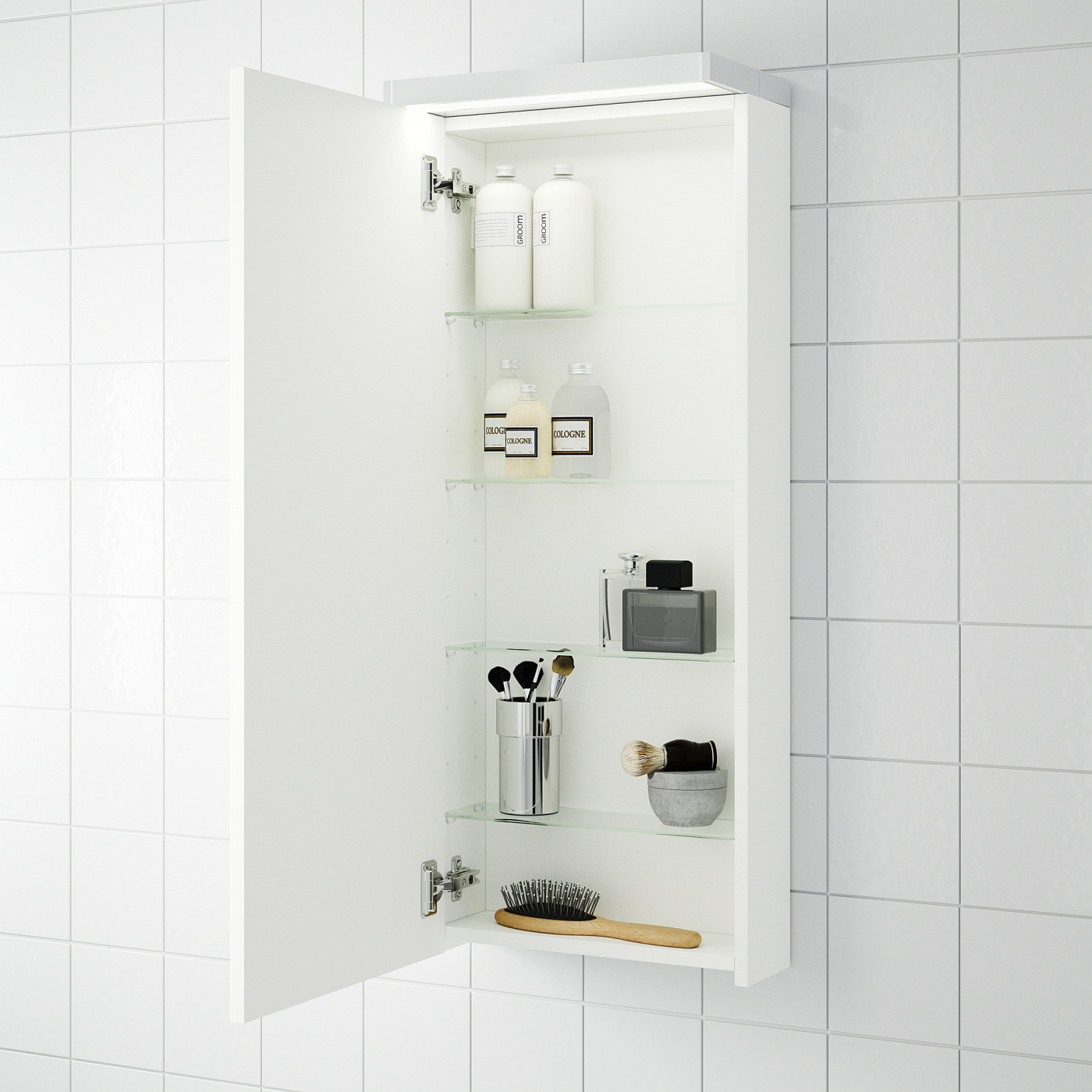 GODMORGON wall cabinet with 1 door white - IKEA