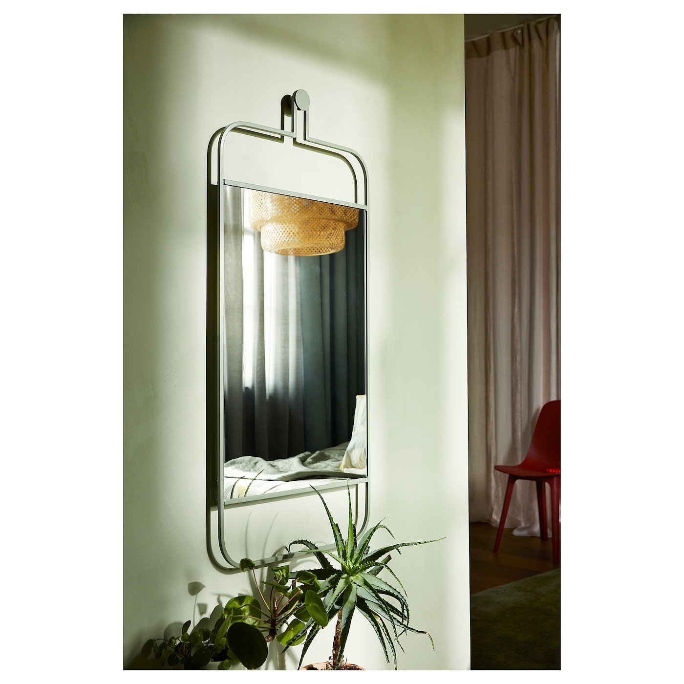 GRANVÅG mirror wall hanging/green - IKEA GRANVÅG mirror wall hanging/green - IKEA