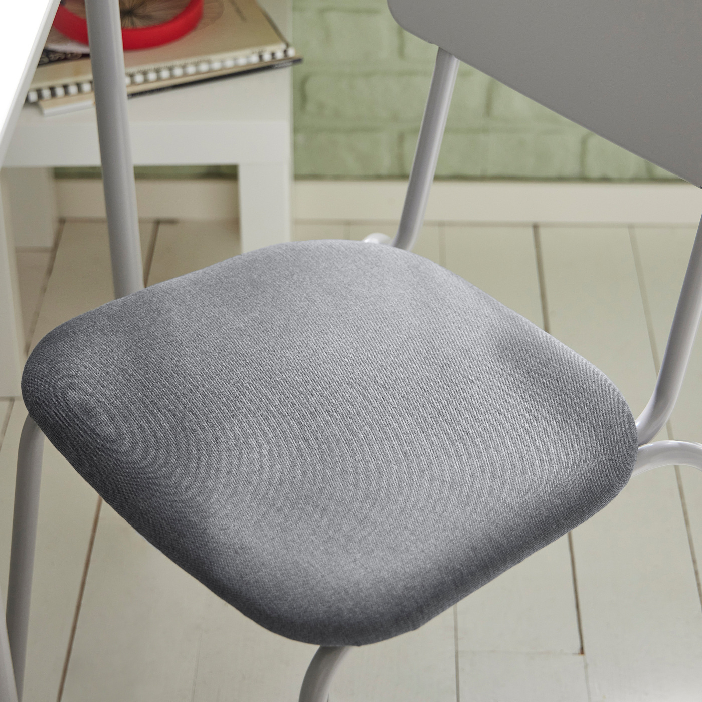 GRÅSALA / GRÅSALA table and 2 chairs grey grey/grey - IKEA