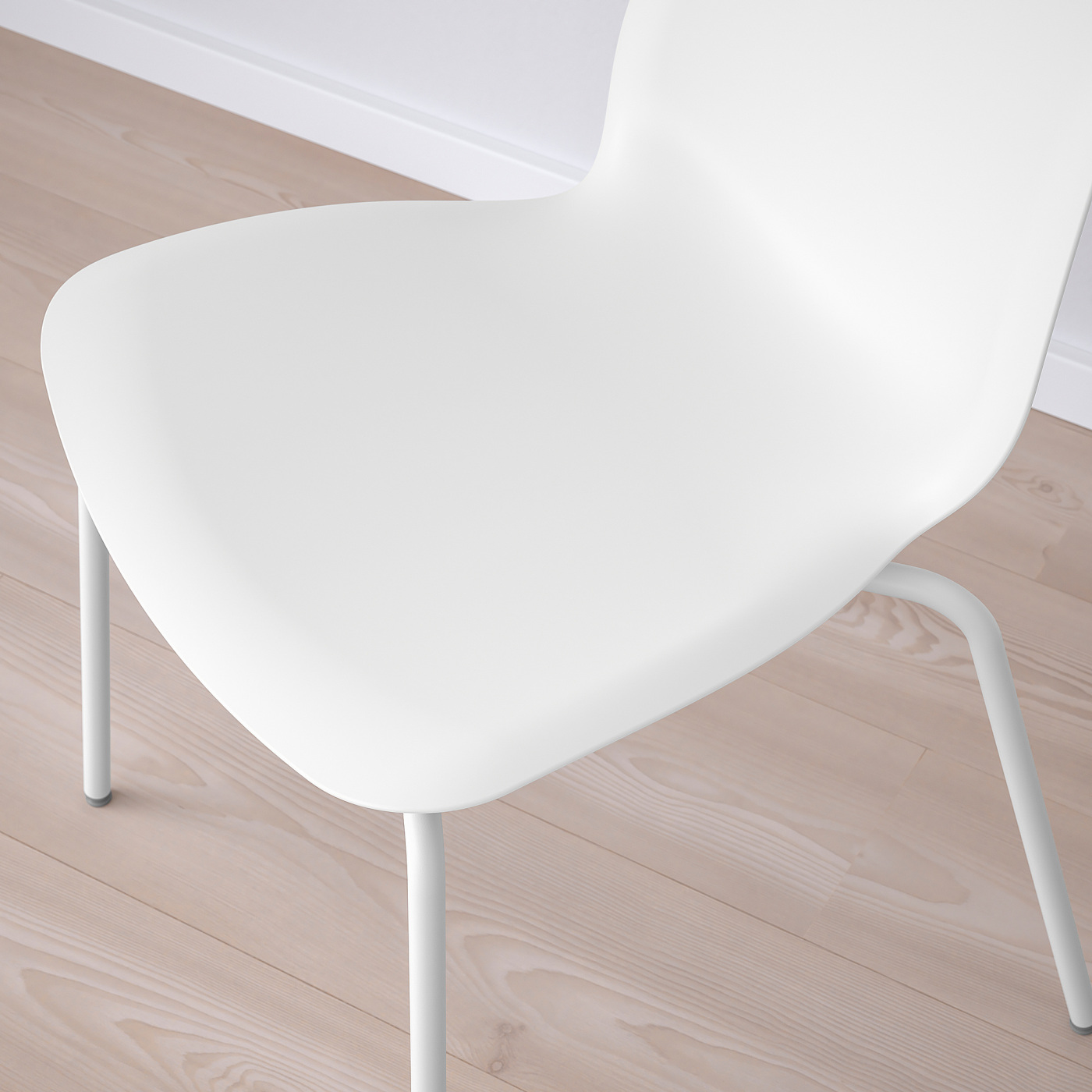 GRÅSALA / LIDÅS table and 4 chairs grey/white white - IKEA