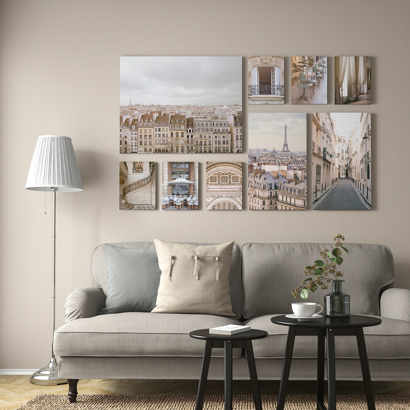 GRÖNBY picture, set of 9 city tour - IKEA
