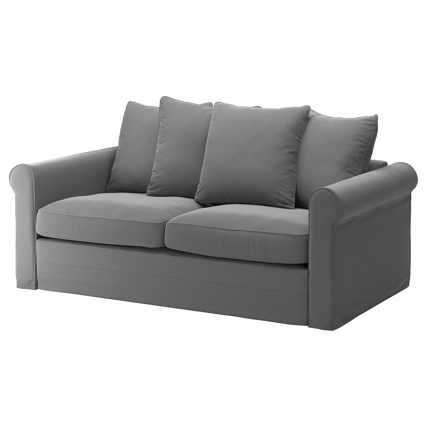 GRÖNLID 2-seat sofa-bed Ljungen medium grey - IKEA