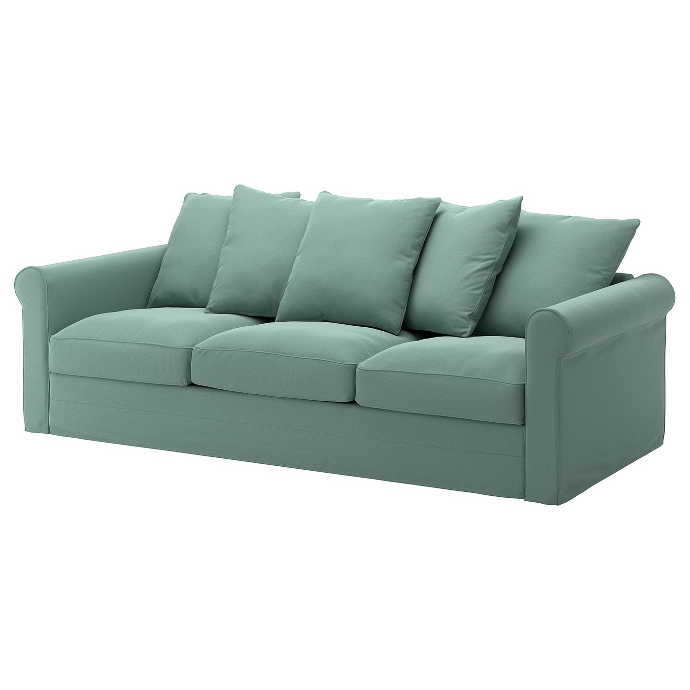 GRÖNLID 3-seat sofa Ljungen light green - IKEA