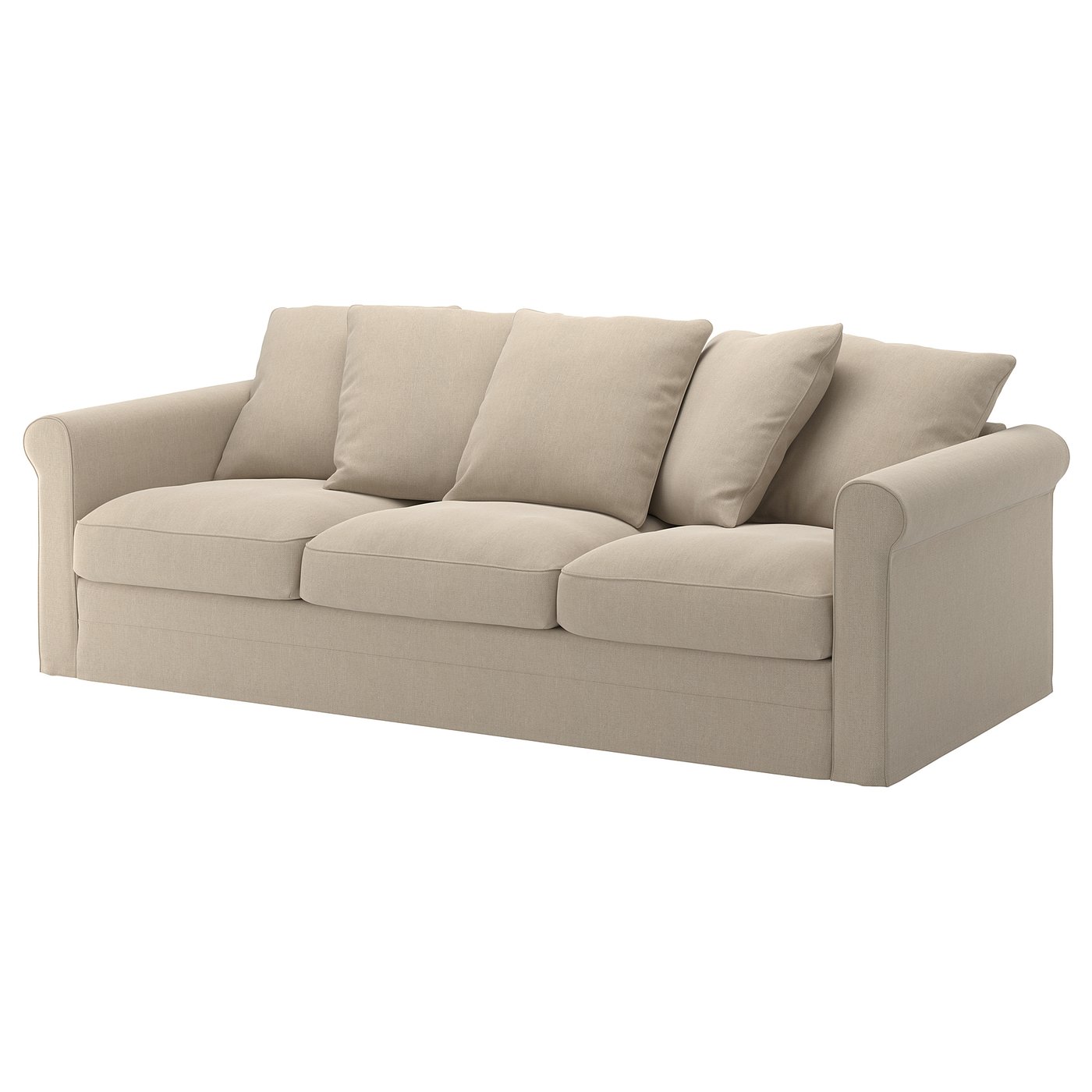 GRÖNLID 3-seat sofa Sporda natural - IKEA