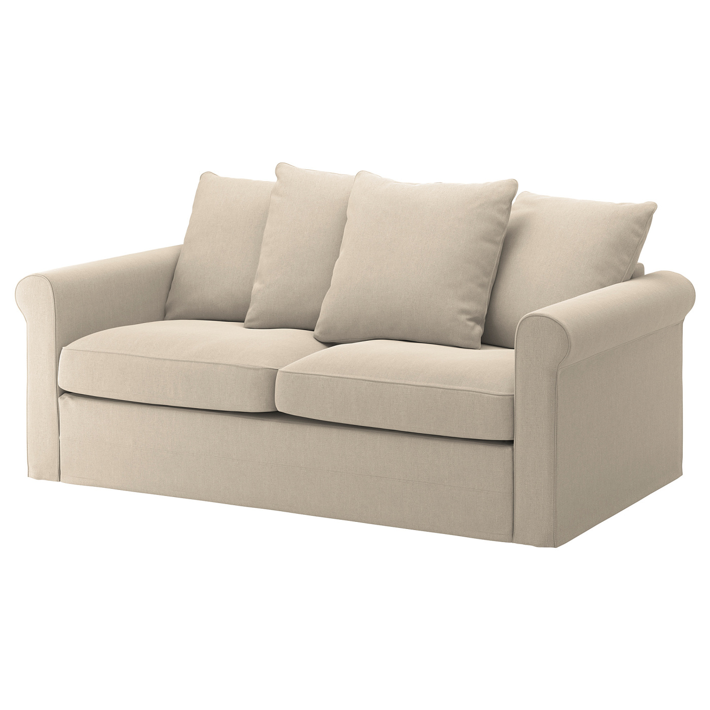 GRÖNLID cover for 2-seat sofa-bed Sporda natural - IKEA