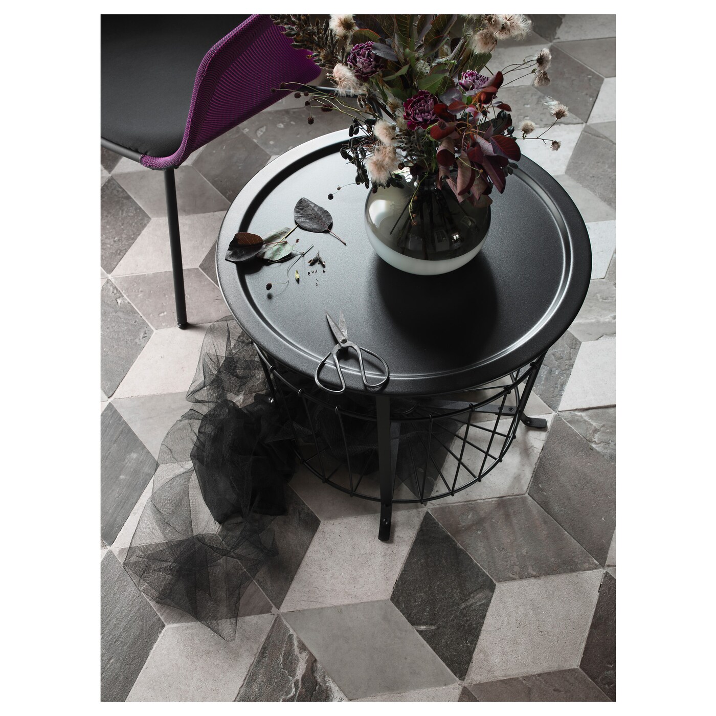 IKEA リビングテーブル　GUALOV 503.403.80 新品 GUALÖV storage table black - IKEA