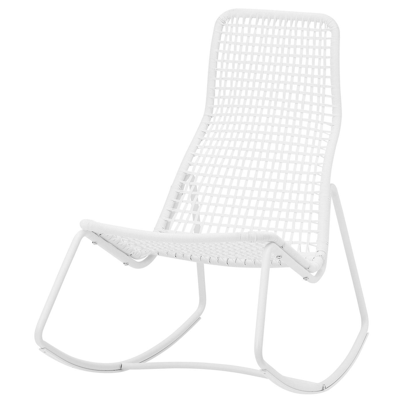 IKEA gubbon グボーンロッキングチェア GUBBÖN rocking-chair, in/outdoor white - IKEA