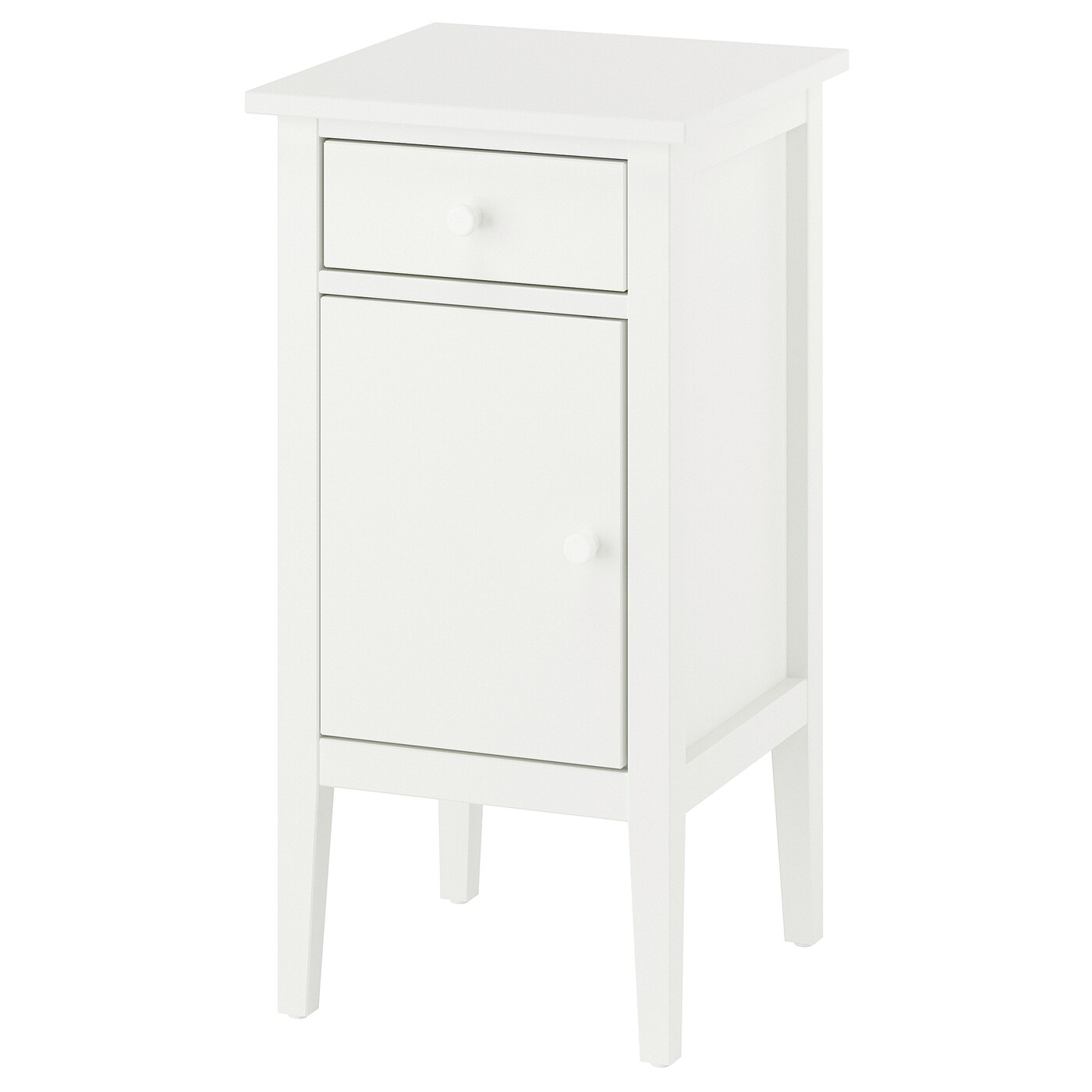GULLABERG bedside table white with 1 drawer with door IKEA