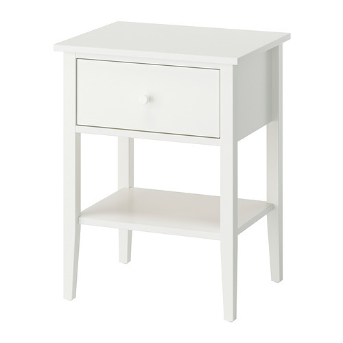 MUSKEN bedside table white - IKEA