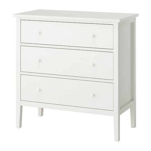 TYSSEDAL chest of 4 drawers white - IKEA