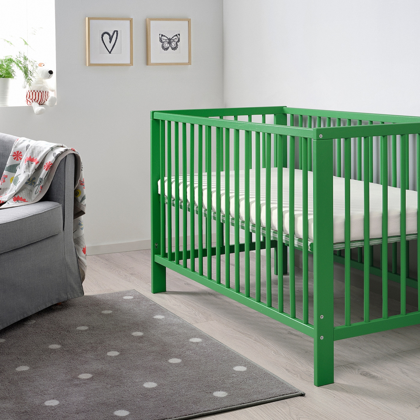 GULLIVER cot green IKEA