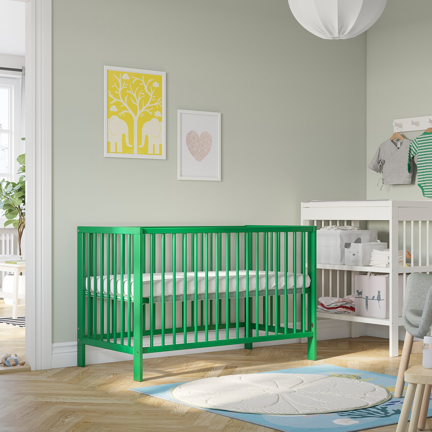GULLIVER cot green - IKEA