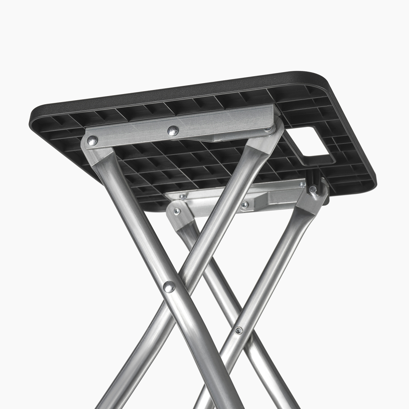 GUNDE folding stool black - IKEA