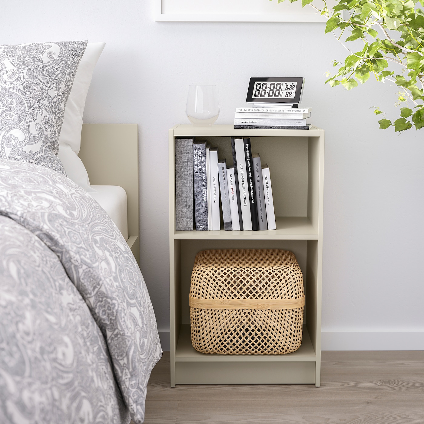 GURSKEN bedside table light beige - IKEA GURSKEN bedside table light beige - IKEA