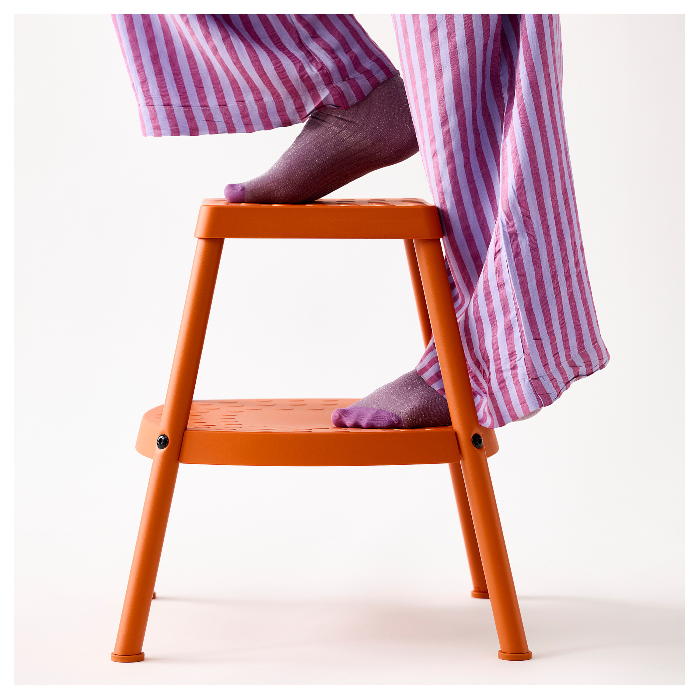 HADDARP step stool 4-way orange - IKEA
