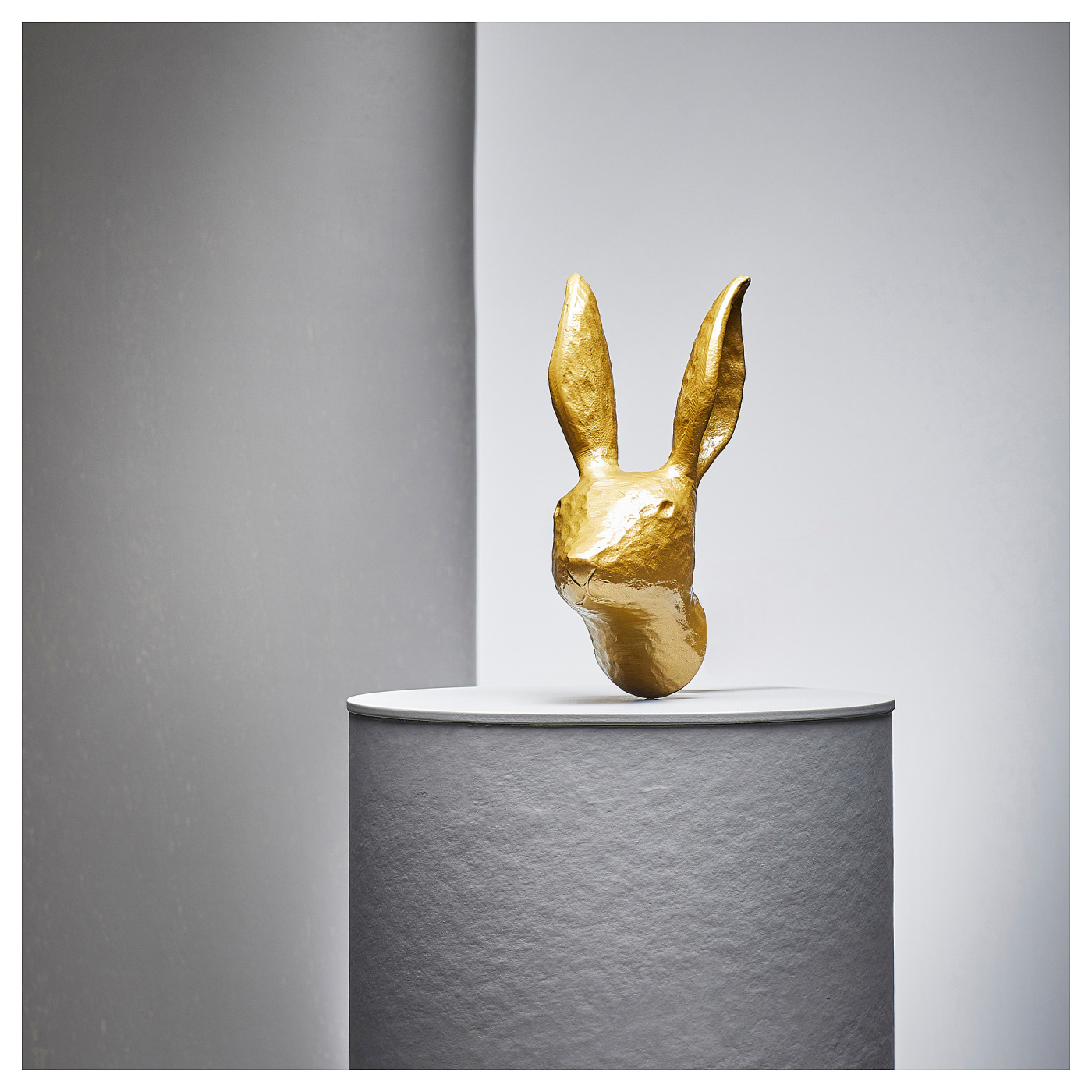 HÄGGMISPEL wall decoration rabbit/brass-colour - IKEA