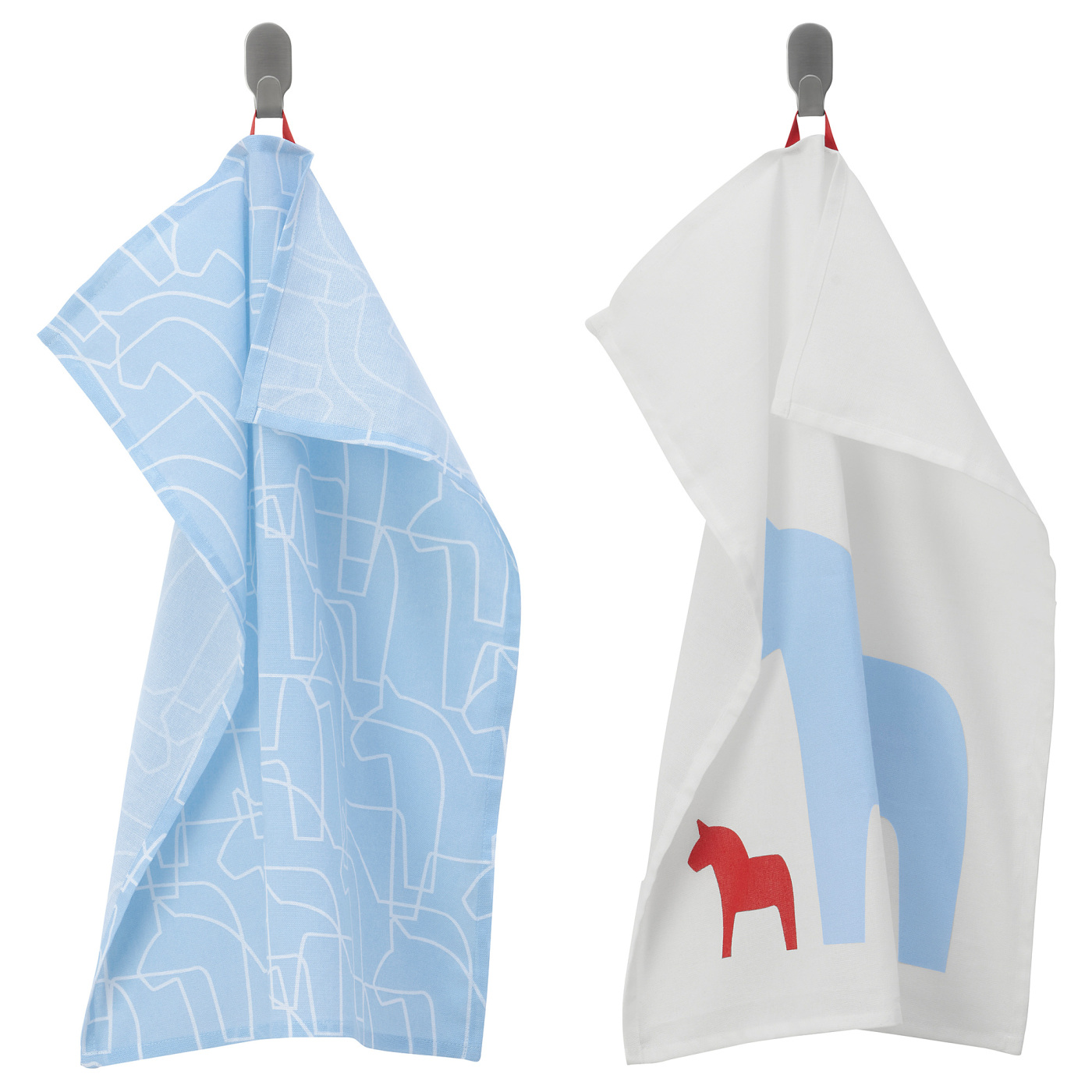 HÄSTHAGE tea towel blue - IKEA