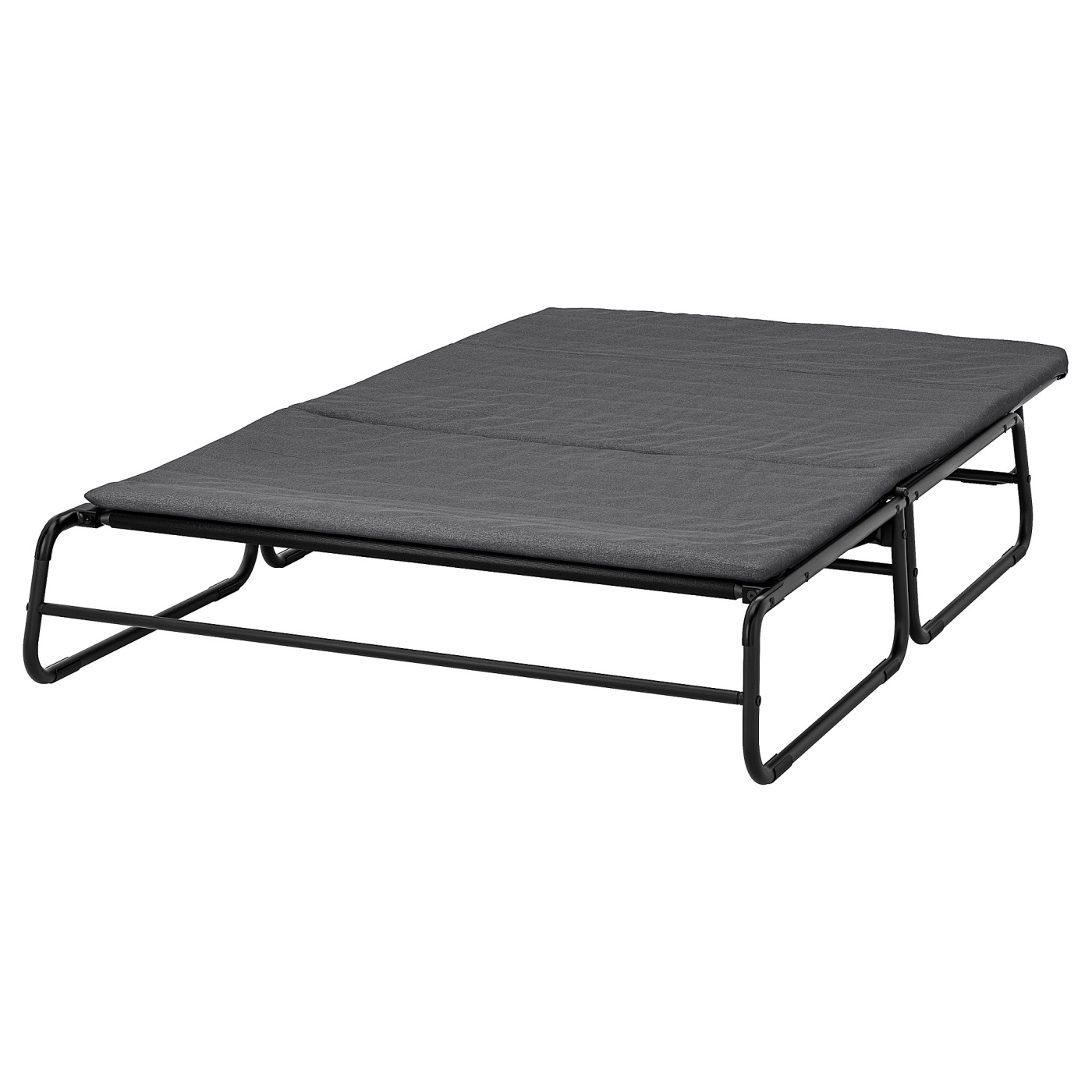 HAMMARN sofa-bed Knisa dark grey/black - IKEA