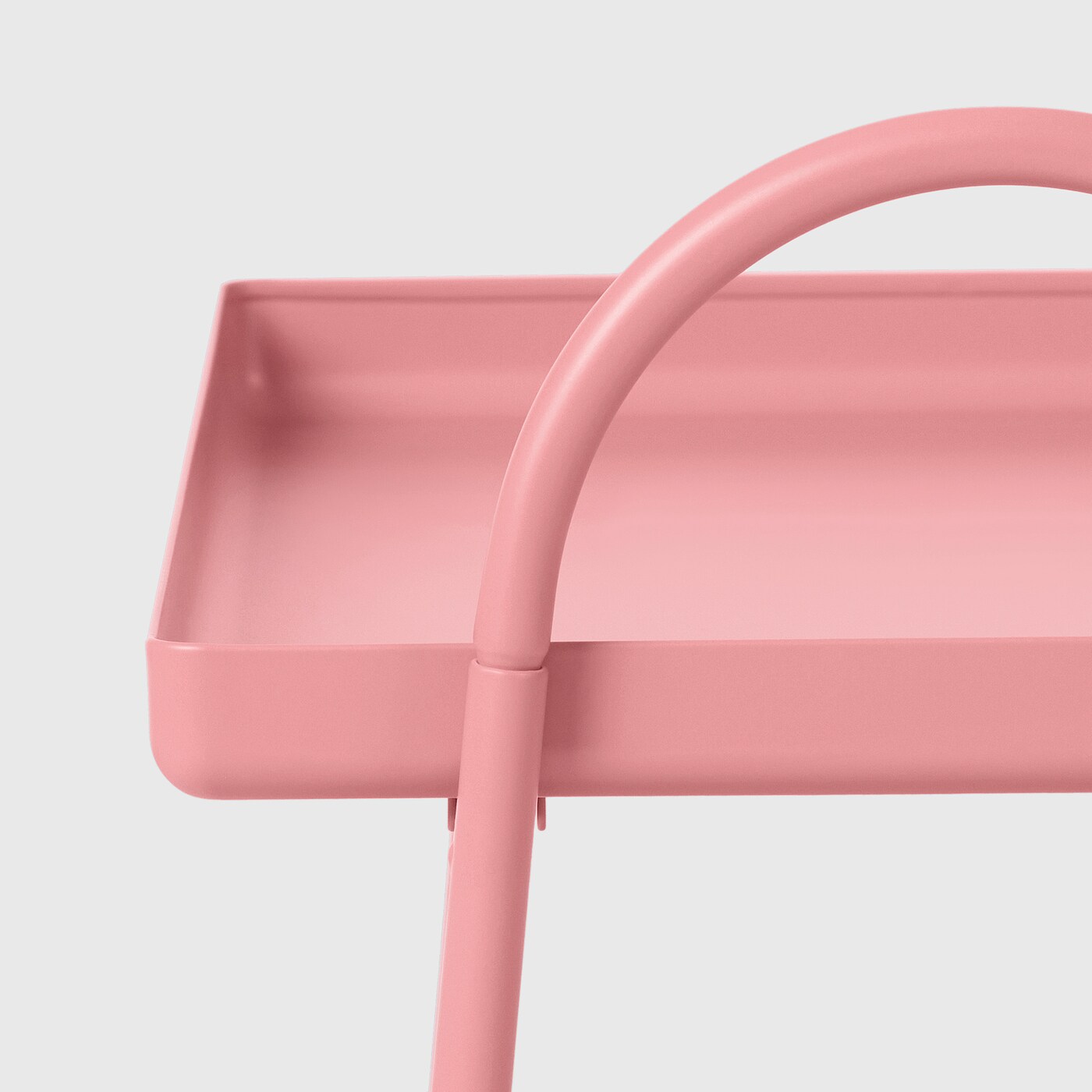 HATTÅSEN bedside table/shelf unit pink - IKEA