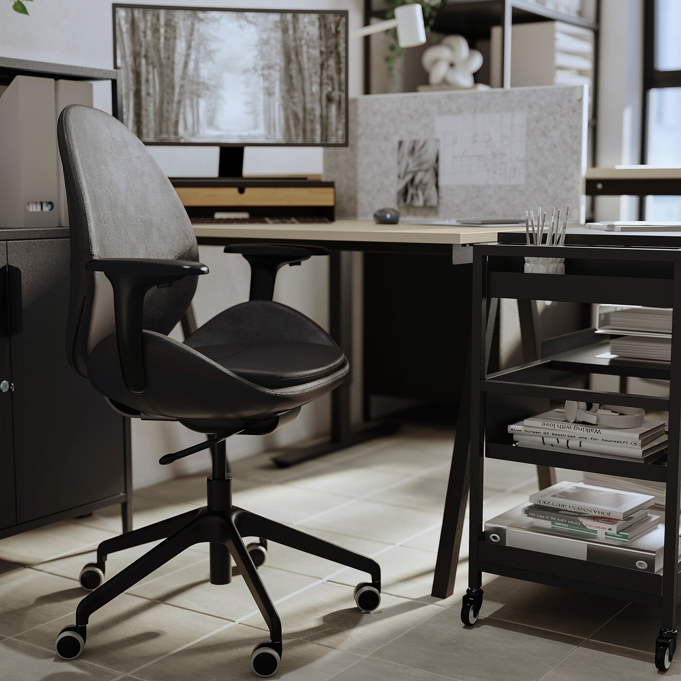 IKEA オフィスチェア　HATTEFJÄLL ハッテフィェル 楽天市場】【NEW】IKEA HATTEFJÄLL ハッテフィェル オフィス