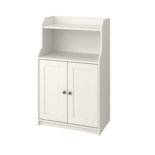 HAUGA cabinet with 2 doors beige - IKEA