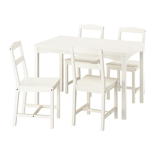 SANDSBERG / SANDSBERG table and 4 chairs black/black - IKEA
