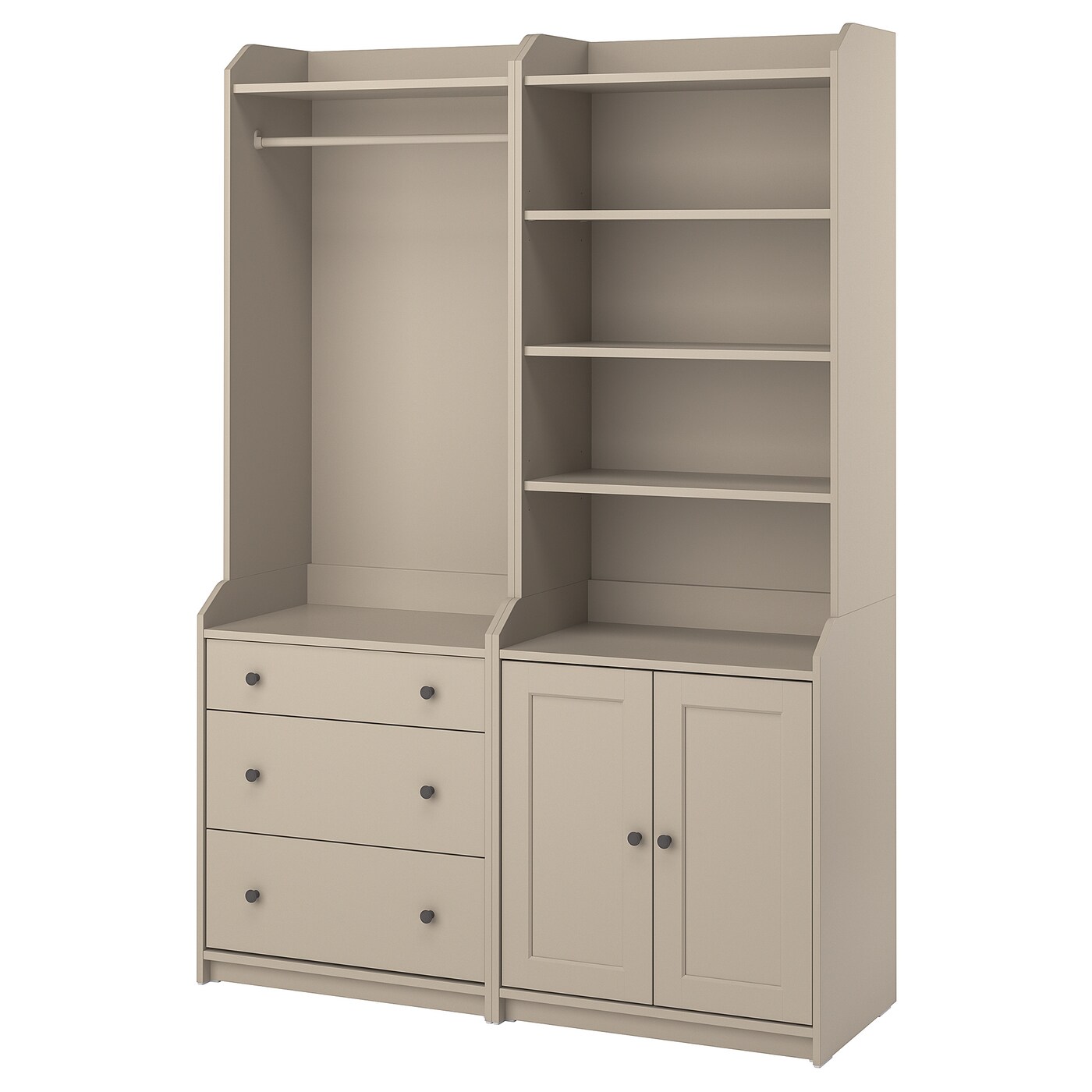 【IKEA】hauga ベージュ HAUGA chest of 3 drawers beige - IKEA