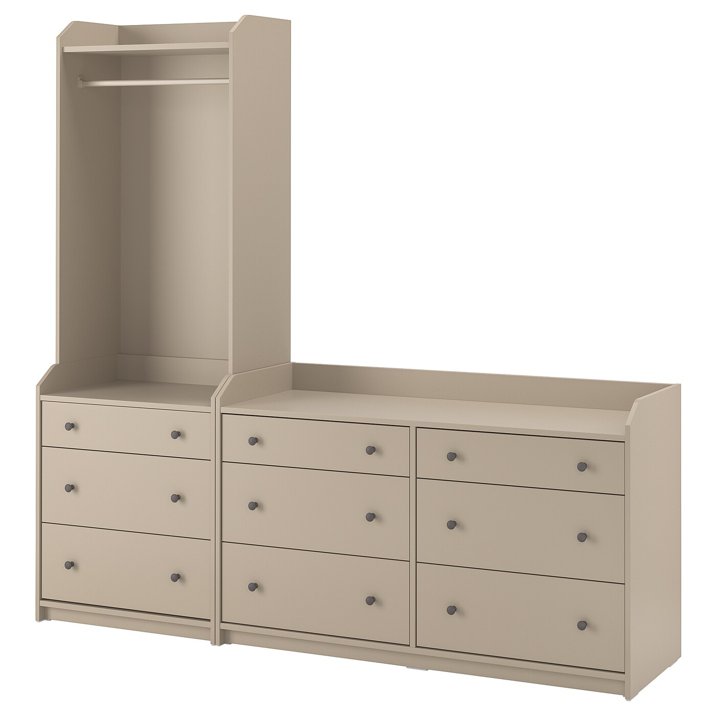 【IKEA】hauga ベージュ HAUGA storage combination beige - IKEA