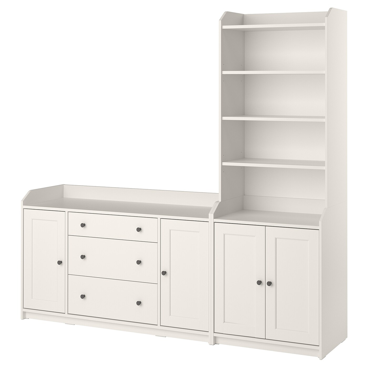 HAUGA storage combination white - IKEA